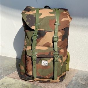 CAMO Herschel Little America Backpack